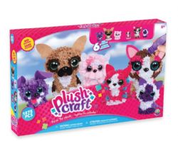 PLUSHCRAFT ENSEMBLE 6 MIGNONS ANIMAUX 3D